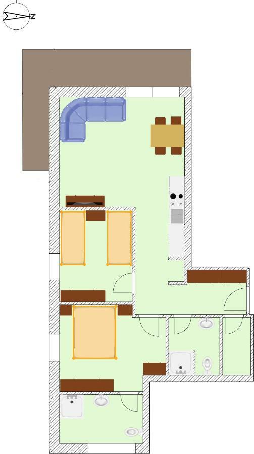 Apartmán Ježko Tale Exterior foto